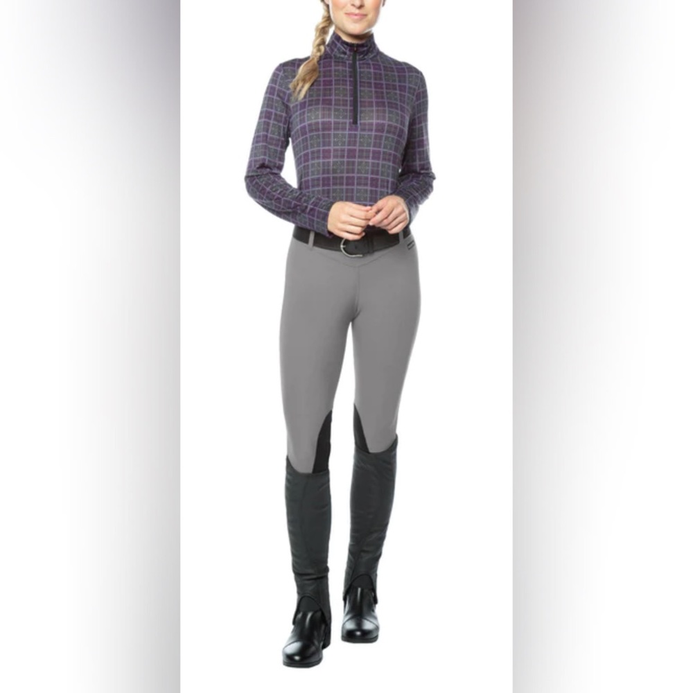 NWT Kerrits - Microcord Kneepatch Tights Leggings - 1X